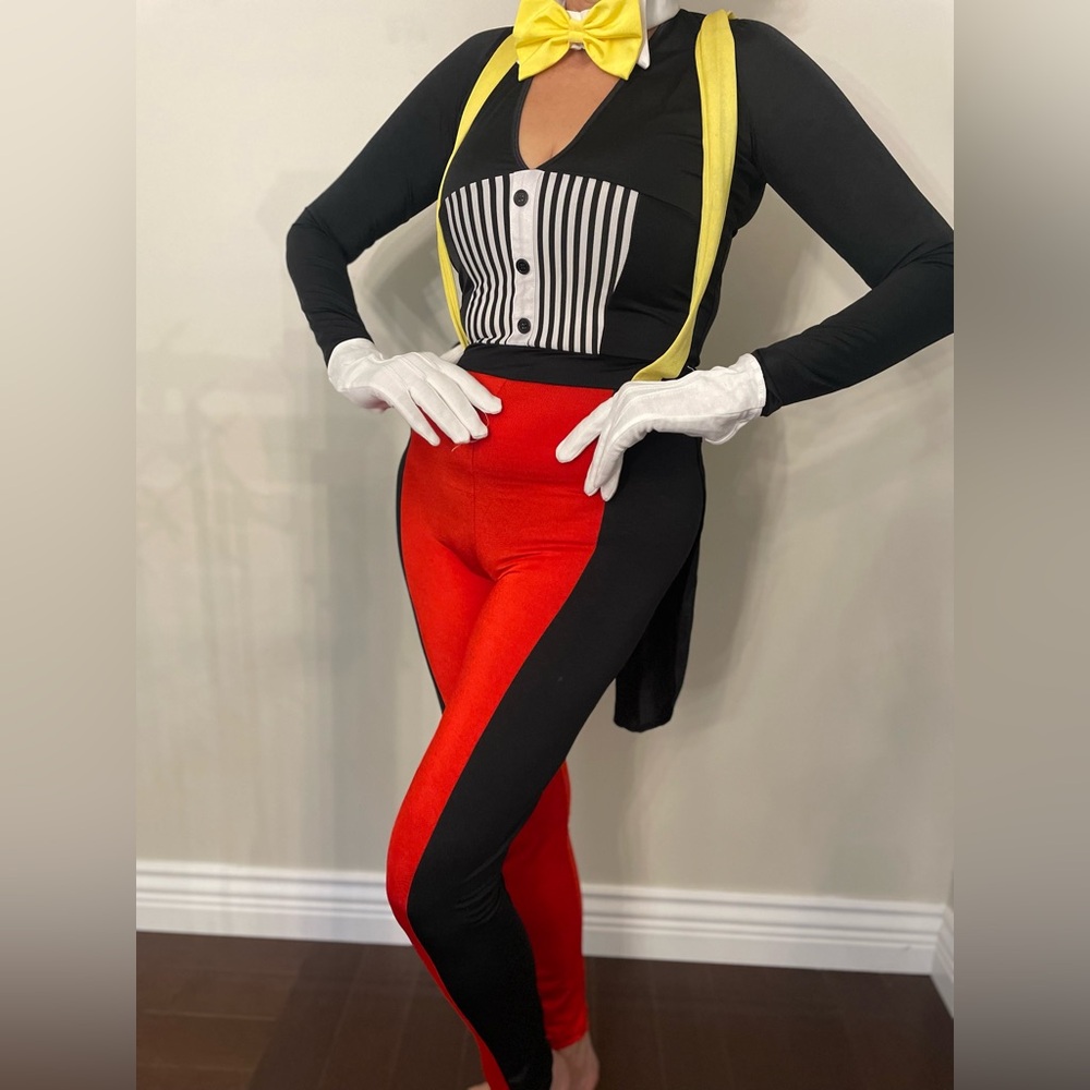 Cheeky Mickey Mouse Costume in original packaging. Size large